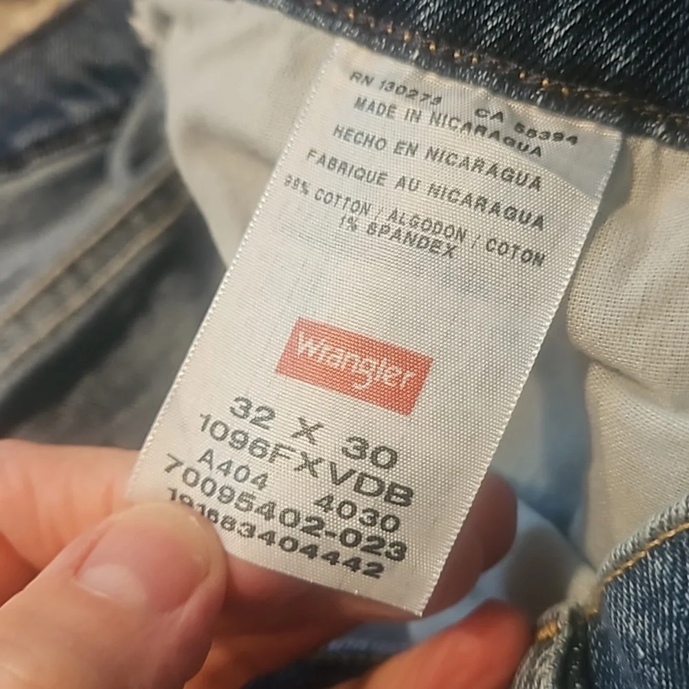👖WRANGLER STRAIGHT LEG MENS JEANS 👖